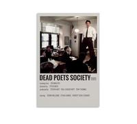 Dead Poets Society - Poster artistico da parete su tela, decorazione artistica da parete per casa, camera da letto, estetica, decorazione per soggiorno, decorazione da parete resistente, senza cornice