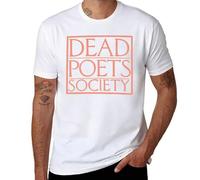 Dead Poets Society Robin Williams O Captain My Captain Carpe Diem - Maglietta unisex da uomo, Stile bianco, M