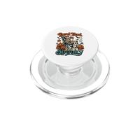 Dead Stired Still Spooky Funny Skeleton Halloween Vintage PopSockets PopGrip per MagSafe