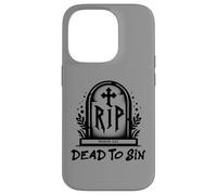 Dead to Sin - Romans 6:11 Christian Faith Graffiti Custodia per iPhone 14 Pro
