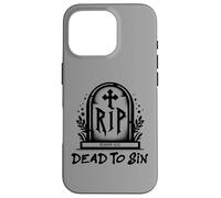 Dead to Sin - Romans 6:11 Christian Faith Graffiti Custodia per iPhone 16 Pro