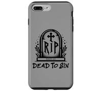 Dead to Sin - Romans 6:11 Christian Faith Graffiti Custodia per iPhone 7 Plus/8 Plus