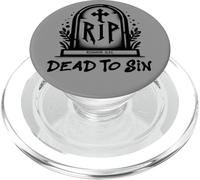 Dead to Sin - Romans 6:11 Christian Faith Graffiti PopSockets PopGrip per MagSafe