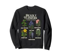 Deadly Flowers - Spettrale Halloween Piante Amante Giardinaggio Felpa
