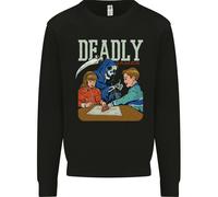 Deadly Games Per Bambini Grim Reaper Ouija Board Uomo Sweatshirt Jumper