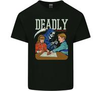 Deadly Giochi per Bambini Grim Reaper Ouija Board T-Shirt Ragazzi Ragazze