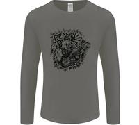 Deadly Portafoglio Chitarra Chitarrista Rock Metal Punk Uomo Maniche