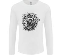 Deadly Portafoglio Chitarra Chitarrista Rock Metal Punk Uomo Maniche