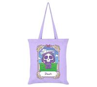 Deadly Tarot Borsa Tote Kawaii - Death Lilac 38 x 42 cm in Lilla
