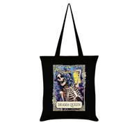 Deadly Tarot RIP - Borsa tote nera The Drama Queen, Nero