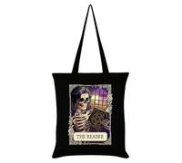 Deadly Tarot RIP - Borsa tote nera The Reader, Nero