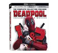 Deadpool 1+2 2-Pack (4K UHD Blu-ray) Ryan Reynolds Josh Brolin Morena Baccarin
