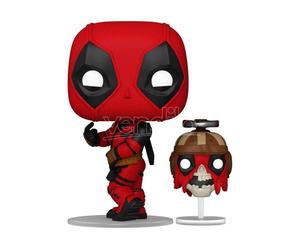 Deadpool 3 Pop & Buddy Vinile Figura Deadpool W/headpool 9 Cm Funko