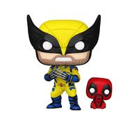 Deadpool 3 Pop & Buddy! Vinile Figura Wolverine W/ Babypool 9 Cm Funko
