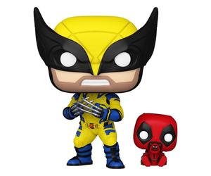 Deadpool 3 Pop & Buddy Vinile Figura Wolverine W/ Babypool 9 Cm Funko