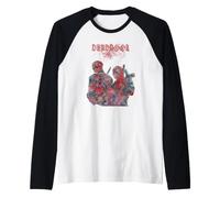 Deadpool 3 Poses Maglia con Maniche Raglan
