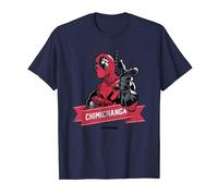 Deadpool Chimichanga Finger Maglietta
