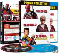 Deadpool: Collezione di 3 film [Blu-ray] [Region Free]
