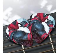 Deadpool - Confezione da 12 plettri per chitarra, 3 diversi spessori, con scatola portaoggetti, accessori medi sottili (0,46 mm, 0,71 mm, 0,96 mm)