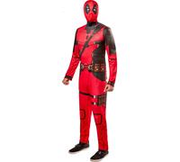 Deadpool Costume Adulti Supereroe Marvel Ufficiale da Uomo Vestito XS-L