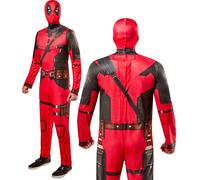 Deadpool Costume Adulti Supereroe Marvel Ufficiale da Uomo Vestito XS-L