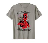 Deadpool Dogpool Doodle Lick Maglietta