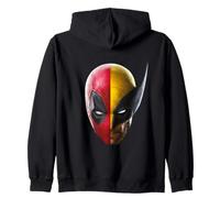 Deadpool e Wolverine si affrontano due in uno Felpa con Cappuccio