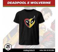 Deadpool e Wolverine t-shirt Film Friend Cinema Best Marvel Maglia