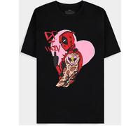 Deadpool - I Heart You - Men'S Short Sleeved T-Shirt - M Short Sleeved T-Shirts