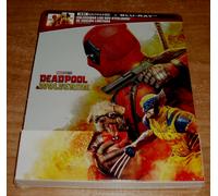 Deadpool &lobezno (Deadpool & Wolverine) (4K UHD +Blu-Ray) Nuovo Steelbook