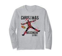 Deadpool Natale Maximum Maglia a Manica