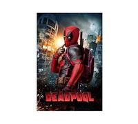 Deadpool - Poster da parete con supereroi americani, decorazione artistica da parete per soggiorno, camera da letto, senza cornice, 30 x 45 cm