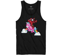 Deadpool Rainbow Power Marvel Comics Adulti Canottiera