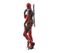 Deadpool Ryan Reynolds Sagoma di Cartone Con Gratuito Mini Ufficiale Marvel