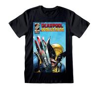 Deadpool T-Shirt Wolverine Reflection Size L