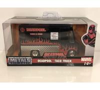 Deadpool Taco Camion Nero Rosso Marvel 1:3 2 Scala Jada 30864