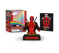DEADPOOL TALKING BUST & ILLUS BOOK CHIMICHANGA