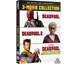 Deadpool: Ultimate 3-Movie Complete Collection by Marvel [4K UHD + Blu-ray] [Region Free]