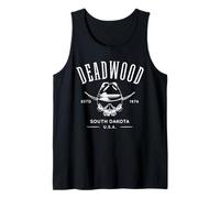 Deadwood, Dakota del Sud, Stati Uniti | Skull Design Canotta