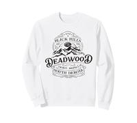 Deadwood South Dakota 1876, Un Design Vintage e Senza Tempo Felpa