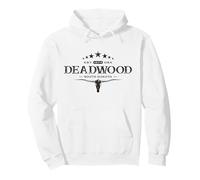 Deadwood South Dakota 1876, Un Design Vintage e Senza Tempo Felpa con Cappuccio
