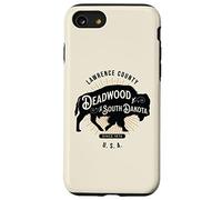 Deadwood South Dakota USA Bisonte Vintage Design Souvenir Custodia per iPhone SE (2020) / 7/8
