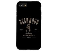 Deadwood South Dakota USA Design scheletro invecchiato Custodia per iPhone SE (2020) / 7/8