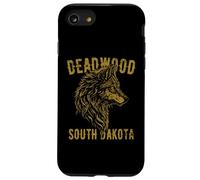 Deadwood South Dakota USA Wolf stile invecchiato Custodia per iPhone SE (2020) / 7/8