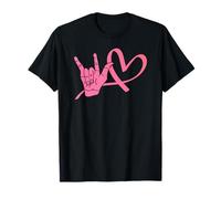 Deaf Awareness Shirts Sign Language Shirt Love ASL Teacher Maglietta