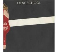 Deaf School Thunder And Lightning 7" Warner Bros K17100 EX1978 red vinyl