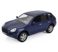 DEAGOSTINI 1/43 MODELLINO AUTO STATICO PORSCHE CAYENNE TURBO 2002 BLU SCALA 1:43