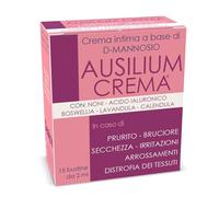 Deakos Ausilium Crema - Crema per Cistite e Benessere Intimo - Con D-Mannosio e Acido Ialuronico - Senza Parabeni, Siliconi e Petrolati - 15 Bustine monodose