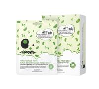 [Deal]esfolio - Pure Skin Niacinamide Black Bean Essence Mask Sheet - 25ml *10pezzi