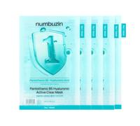 [Deal]numbuzin - No. 1 Pantothenic B5 Hyaluronic Active Clear Mask (New Version of No.1 Dewy Glow Spa Sheet Mask) - 27g*4ea